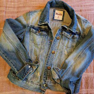Mudd Distressed Denim Jacket